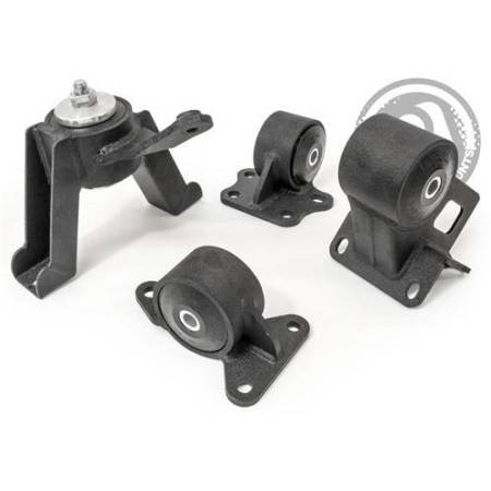 Innovative Mounts - Innovative 00-05 Toyota MR2 Spyder 1ZZ Black Steel Mounts 75A Bushings