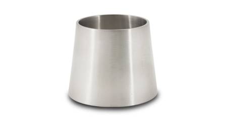 Vibrant Performance 3in x 4in T304 Stainless Seel Straight (Concentric) Reducer