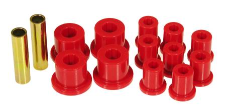 Prothane - Prothane 76-86 Jeep CJ5/CJ7 Rear Spring & Shackle Bushings - Red