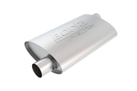 Borla - Borla Pro-XS 2.25in Tubing 14in x 4in x 9.5in Oval Offset/Offset Muffler