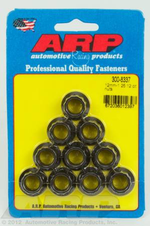 ARP - ARP M12 x 1.25 12pt nut kit 300-8337