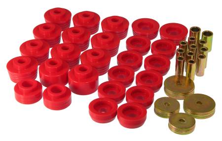 Prothane - Prothane 78-88 GM Various Body Mount Kit - Red