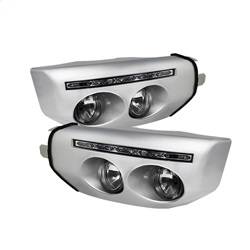 Spyder Auto - Spyder Toyota FJ Cruiser 07-14 Fog Lights W LED Daytime Running Lights w/swch- Clear FL-DRL-TFJ07-C