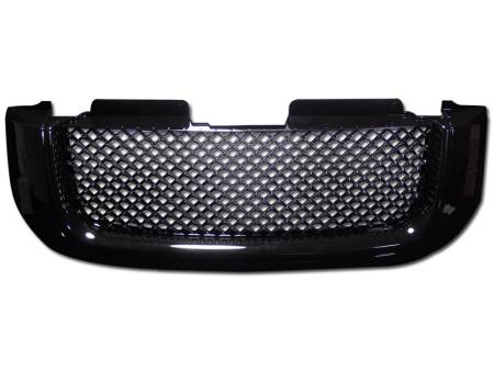 Armordillo - Armordillo 2002-2008 GMC Envoy Mesh Grille Gloss Black