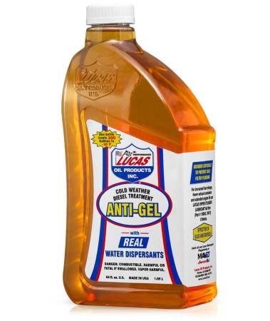 Lucas Oil - Lucas Fuel Additive - Cold Weather - Anti-Gel - 1/2 gal - Diesel - Each