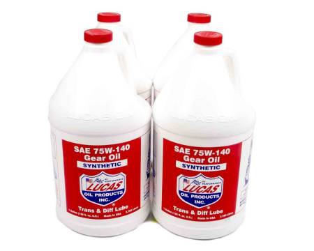 Lucas Oil - Lucas Synthetic 75w140 Trans/ Diff Lube 4x1 Gal