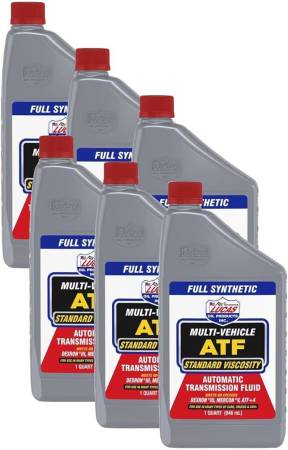 Lucas Oil - Lucas Transmission Fluid - Multi-Vehicle - ATF - Conventional - 1 qt - Set of 6