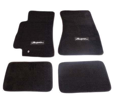 NRG Innovations - NRG Innovations Floor Mats - 96-02 Toyota Supra (Supra Logo) - 4pc.