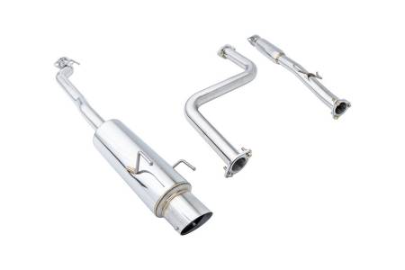 Megan Racing - Megan Racing NA Type Cat-Back Exhaust System: Honda Accord 90-93