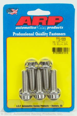 ARP - ARP M10 x 1.50 x 30 12pt SS bolts 772-1003