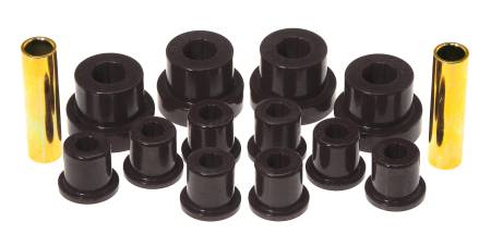 Prothane - Prothane 76-86 Jeep CJ5/CJ7 Front Spring & Shackle Bushings - Black