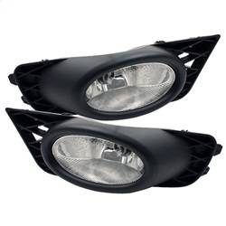 Spyder Auto - Spyder Honda Civic 09-11 4Dr OEM Fog Lights W/Switch- Clear FL-CL-HC09-4D-C