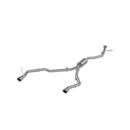 MBRP Exhaust - MBRP 21-22 Honda Ridgeline T304 Stainless Steel 2.5in Cat-Back - Dual Split Rear Exit