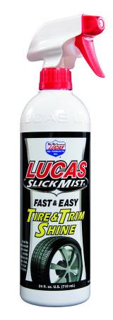 Lucas Oil - Lucas Tire Shine - Slick Mist Tire and Trim - 24 oz Spray Bottle - Each