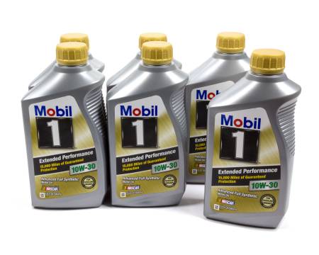 Mobil 1 - Mobil 1 Motor Oil - Extended Performance - 10W30 - Synthetic - 1 qt - Set of 6