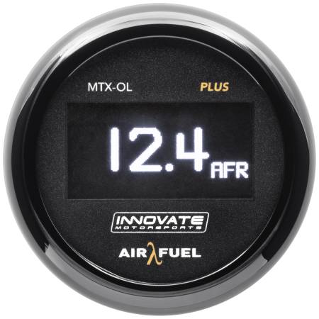 Innovate Motorsports - Innovate Motorsports MTX-OL PLUS Wideband Digital Air/Fuel Ratio OLED Gauge Kit 3ft w/O2 Sensor