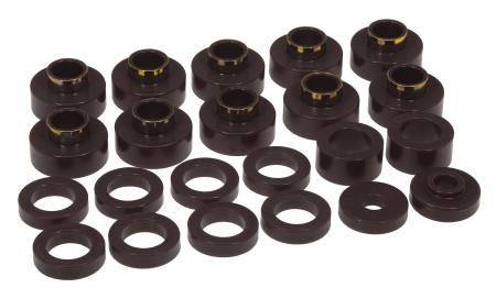 Prothane - Prothane 80-86 Jeep CJ5/CJ7 Body Mount 22 Bushing Kit - Black