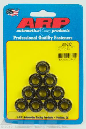 ARP - ARP M10 X 1.0 12pt nut kit 301-8351