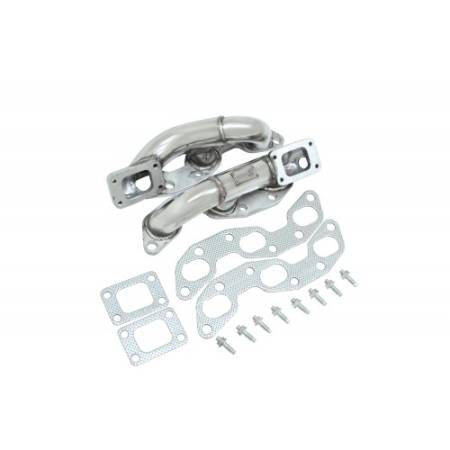 Manzo Headers, Exhausts, and More - Manzo Nissan 300ZX 1990-1996 Z32 3.0L V6 VG30DETT Twin Turbo Stainless Steel Manifolds