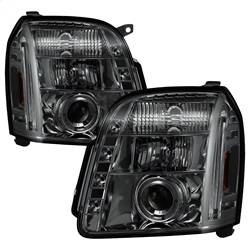 Spyder Auto - Spyder GMC Yukon 07-14/Yukon Denali 07-14 Projector Headlights LED Halo LED Smke PRO-YD-GY07-HL-SM