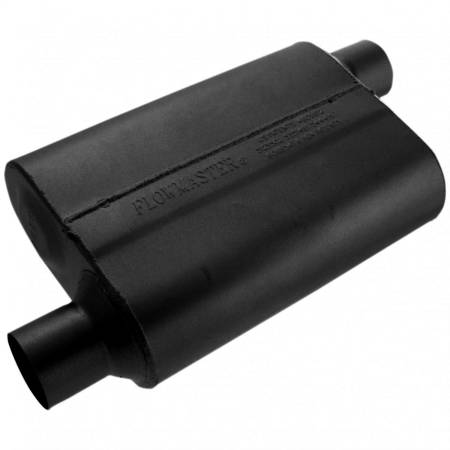 Flowmaster - Flowmaster Universal 40 Series Muffler - 2.50 Offset In / 2.50 Offset Out