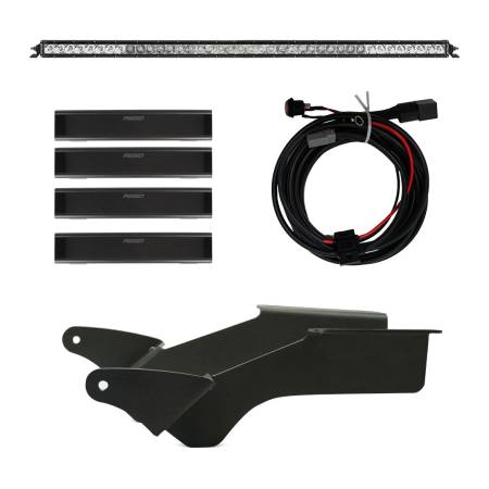 Rigid Industries - RIGID 2021 Bronco Roof Rack Light Kit with a SR Spot/Flood Combo Bar Included