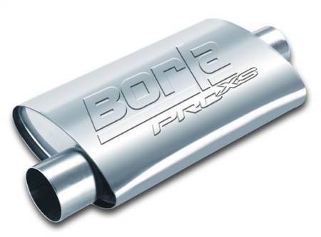 Borla - Borla 2.25n Inlet/Outlet Center/Offset Oval ProXS Muffler