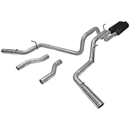 Flowmaster - Flowmaster 02-05 Ram Dor/S American Thunder Cat-Back Exhaust System - Dual Rear/Side Exit