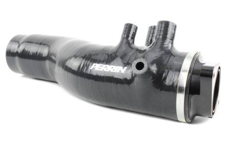 PERRIN Performance - Perrin 2015+ Subaru WRX Black 3in Turbo Inlet Hose w/ Nozzle