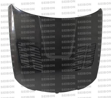 Seibon Carbon - Seibon GTR-style carbon fiber hood for 2005-2008 BMW E90 4DR