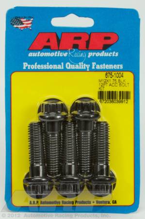 ARP - ARP M12 X 1.75 X 40 12pt black oxide bolts 675-1004