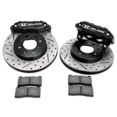 BLOX Racing - BLOX Racing 92-95 Honda Civic Tuner Series Front Brake Upgrade Kit