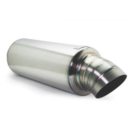 BLOX Racing - BLOX Racing 2.5 inch Universal Street Muffler - Turndown Tip