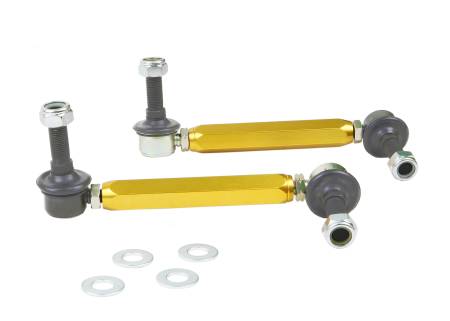 Whiteline - Whiteline Universal Sway Bar - Link Assembly Heavy Duty 330mm-355mm Adjustable Steel Ball