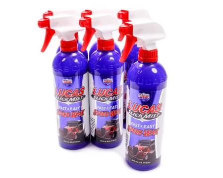 Lucas Oil - Lucas Slick Mist Speed Wax Case 6x24oz