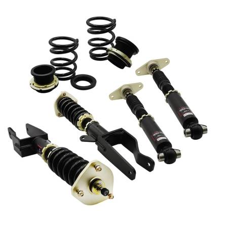 BLOX Racing - BLOX Racing 17-22 Tesla Model 3 Rwd Plus Series Fully Adjustable Coilovers