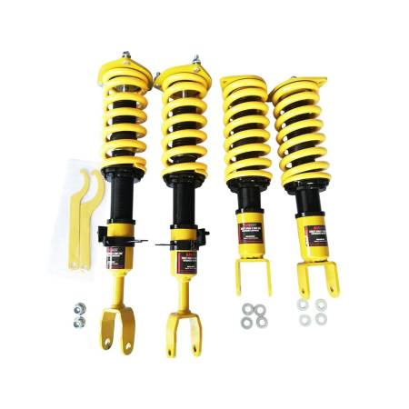 BLOX Racing - BLOX Racing 03-08 Nissan G35/350Z - Non-Adjustable Damping Street Series II Coilovers