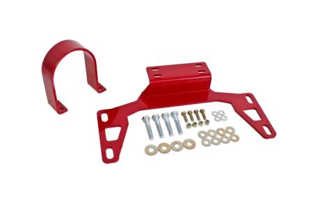 BMR Suspension - BMR 11-14 S197 Mustang Front Driveshaft Safety Loop - Red