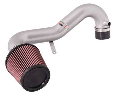 K&N - K&N 01-05 Honda Civic SR L4-1.7L Silver Typhoon Short Ram Intake