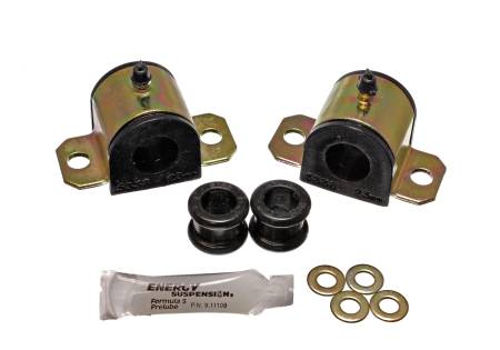 Energy Suspension - Energy Suspension 92-01 Honda Prelude Black 23mm Front Sway Bar Bushings (Sway Bar end link bushings