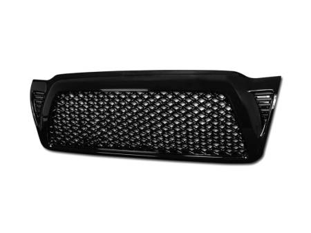 Armordillo - Armordillo 2005-2011 Toyota Tacoma Mesh Grille Gloss Black