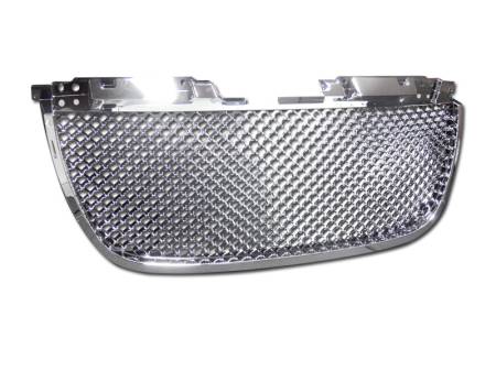 Armordillo - Armordillo 2007-2014 GMC Yukon Mesh Grille Chrome