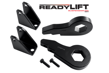 ReadyLIFT Suspension - ReadyLIFT 2000-10 CHEVY/GMC 2500/3500HD 2.5" Front Leveling Kit (Forged Torsion Key)