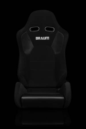 BRAUM RACING SEATS & MORE - BRAUM Racing Advan Series Sport Seats - Black Cloth - Pair