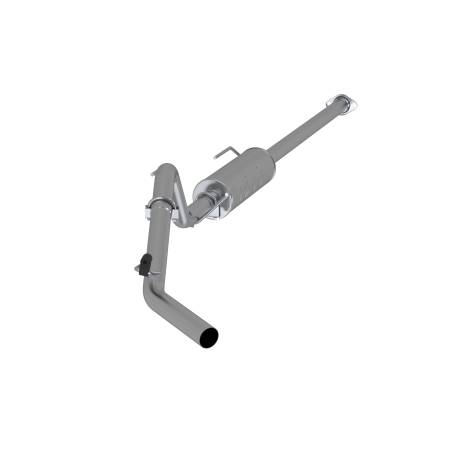 MBRP Exhaust - MBRP 2005-2013 Toyota Toyota Tacoma 4.0L EC/CC Cat Back Single Exit AL P Series Exhaust