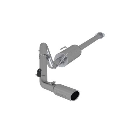 MBRP Exhaust - MBRP 05-13 Toyota Tacoma 4.0L EC/CC Cat Back Single Exit Aluminized Exhaust