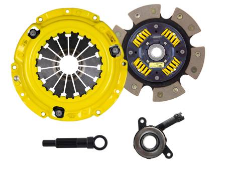 ACT (Advanced Clutch) - ACT 08-17 Mitsubishi Lancer GT / GTS HD/Race Sprung 6 Pad Clutch Kit