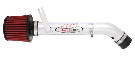 AEM Induction - AEM 92-95 Civic DX/LX/EX/SI/ 96-00 Civic EX/ 93-95 Del Sol S/ 93-97 Del Sol Si Polished Short Ram In