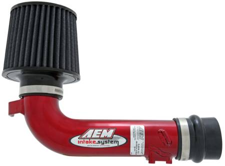 AEM Induction - AEM 02-06 WRX/STi Red Short Ram Intake