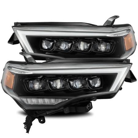 AlphaRex - AlphaRex 14-20 Toyota 4Runner NOVA LED Proj Headlights Plank Style Alpha Black w/Activation Light